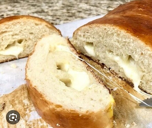 here in Colombia the bread is made with flour